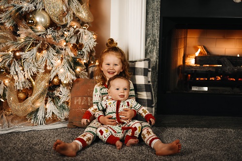 Here's How You Can Celebrate Christmas As A New Mum - Kids Smiling